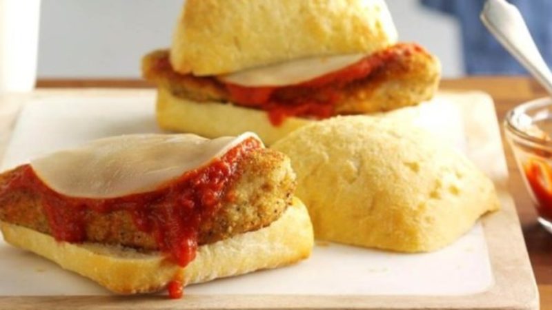 parmesan chicken sandwich