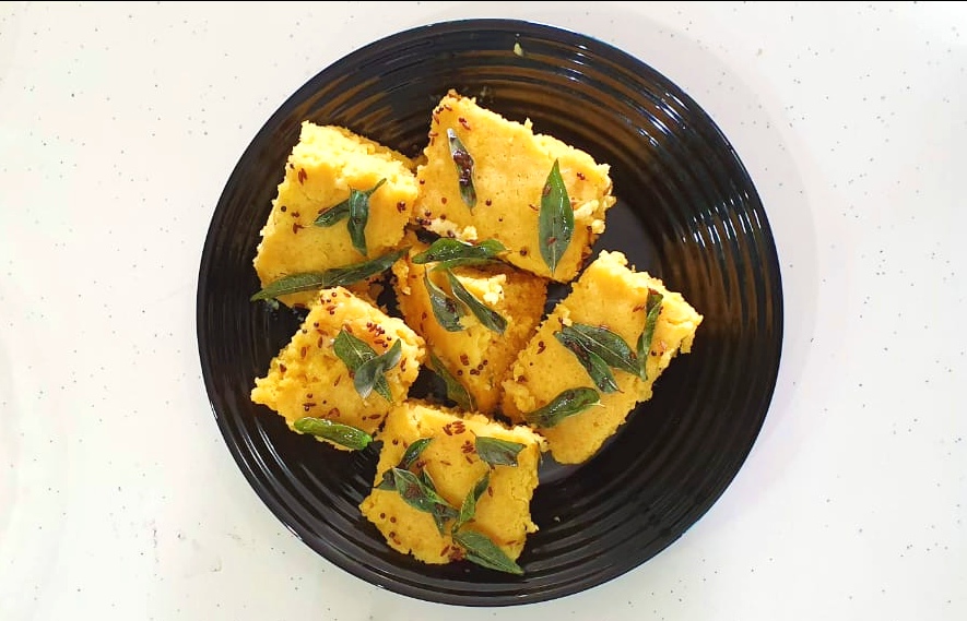 Savoury Cake Dhokla Recipe