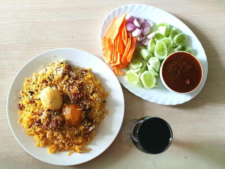 Mutton Biryani Accompaniments